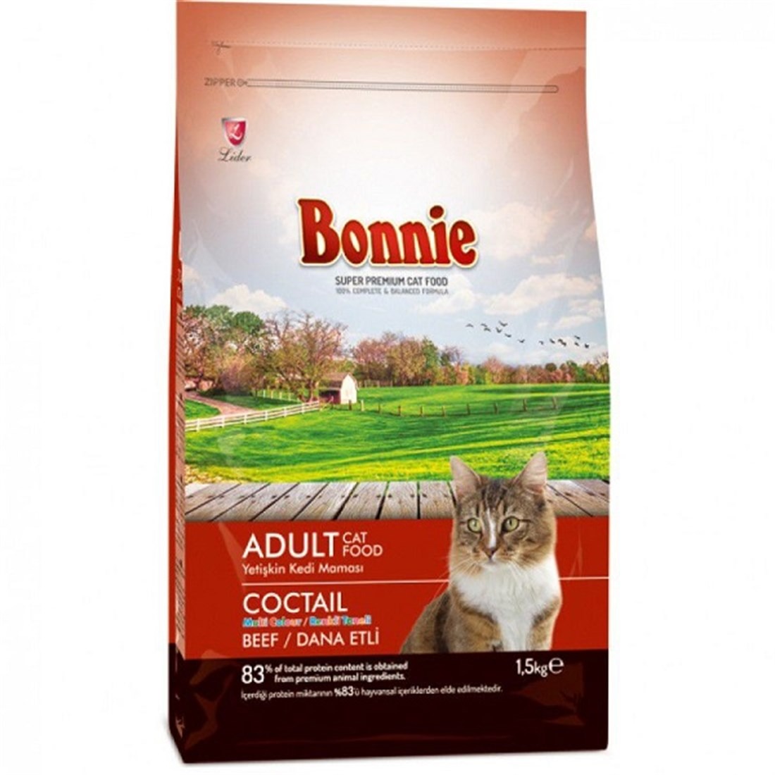 Bonnie Cat 1,5 Kg Coctail