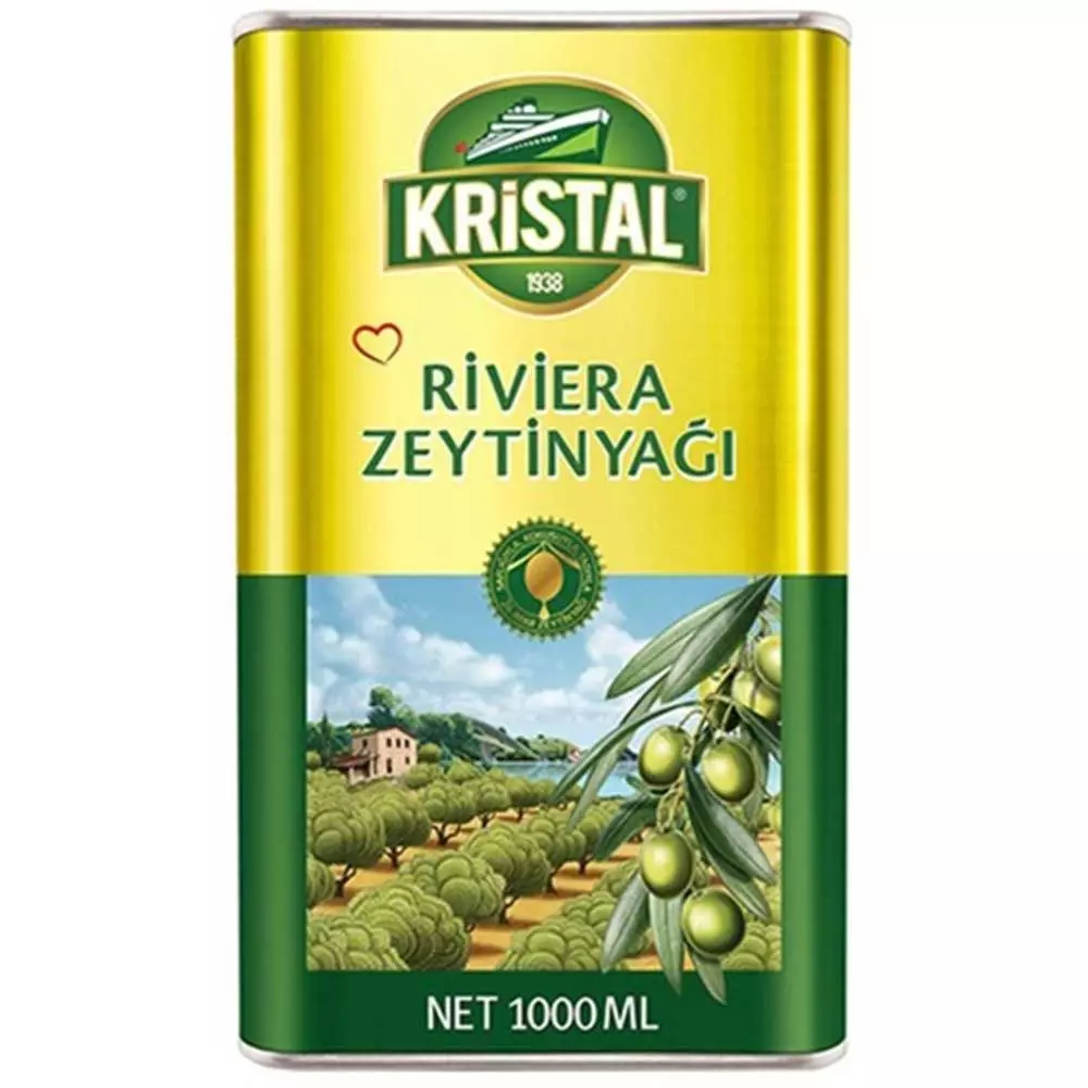 Kristal Riviera Zey.Yağ 1lt Tnk