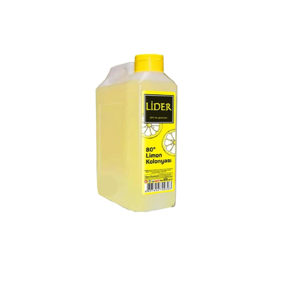 Lider Limon Kolonyası 80 Derece 900 ml