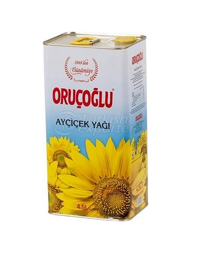 #965421 Oruçoğlu Ayçiçek 4,5lt Tnk