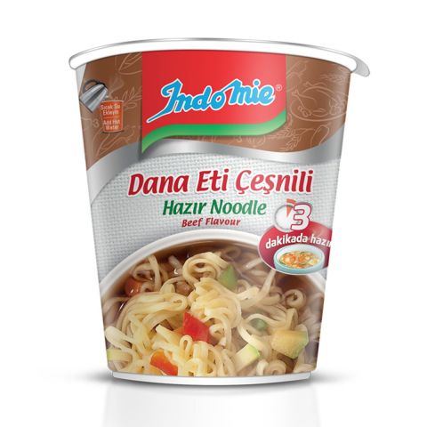#Indomie Bardak Noodle 60g Dana Etli Detay Image:1