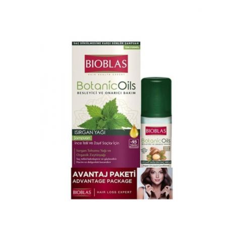 #700013 Bioblas Botanic Oils Isırgan Yağı Şampuan 360 Ml + 200 Ml He