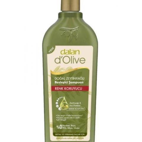 #700015 D'olive Doğal Zeytinyağlı Renk Koruyucu Besleyici Şampuan 40