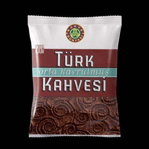 #700056 Kahve Dünyası Orta Kavrulmuş Türk Kahvesi 100g 