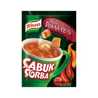 #Knorr Çabuk Çorba Acılı Domates 22 G Detay Image:1