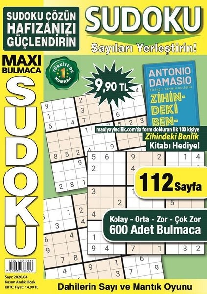 #700154 "MAXI BULMACA SUDOKU" DERGİ