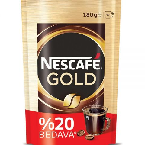 #965577 Nescafe Gold Ekpaket 180g
